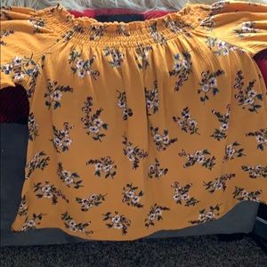 yellow summer shirt